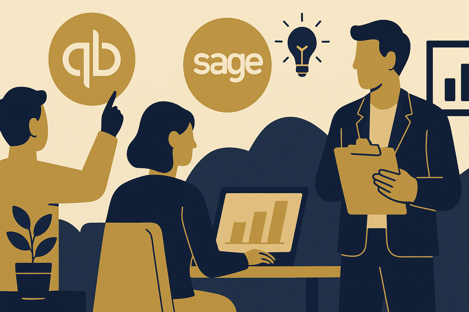 QuickBooks vs Sage vs Xero: Which Fits Central California Businesses?