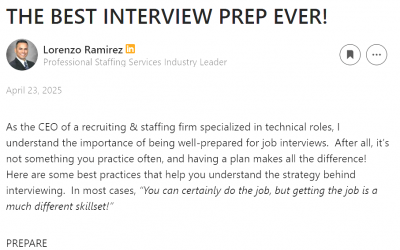 The Art of the Interview